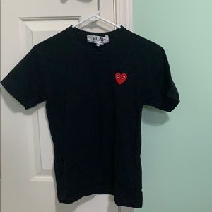 CDG Play heart-patch T-Shirt